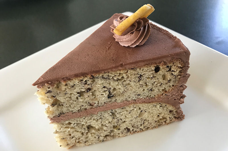 Banana Cake Slice